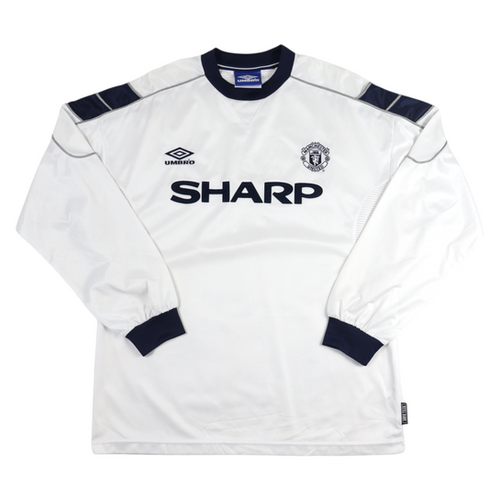 99-00 Manchester Unified 3rd 長袖ユニフォーム Manchester United 1999/00 Third Longsleeve (L) | ThrowbackJerseysNZ