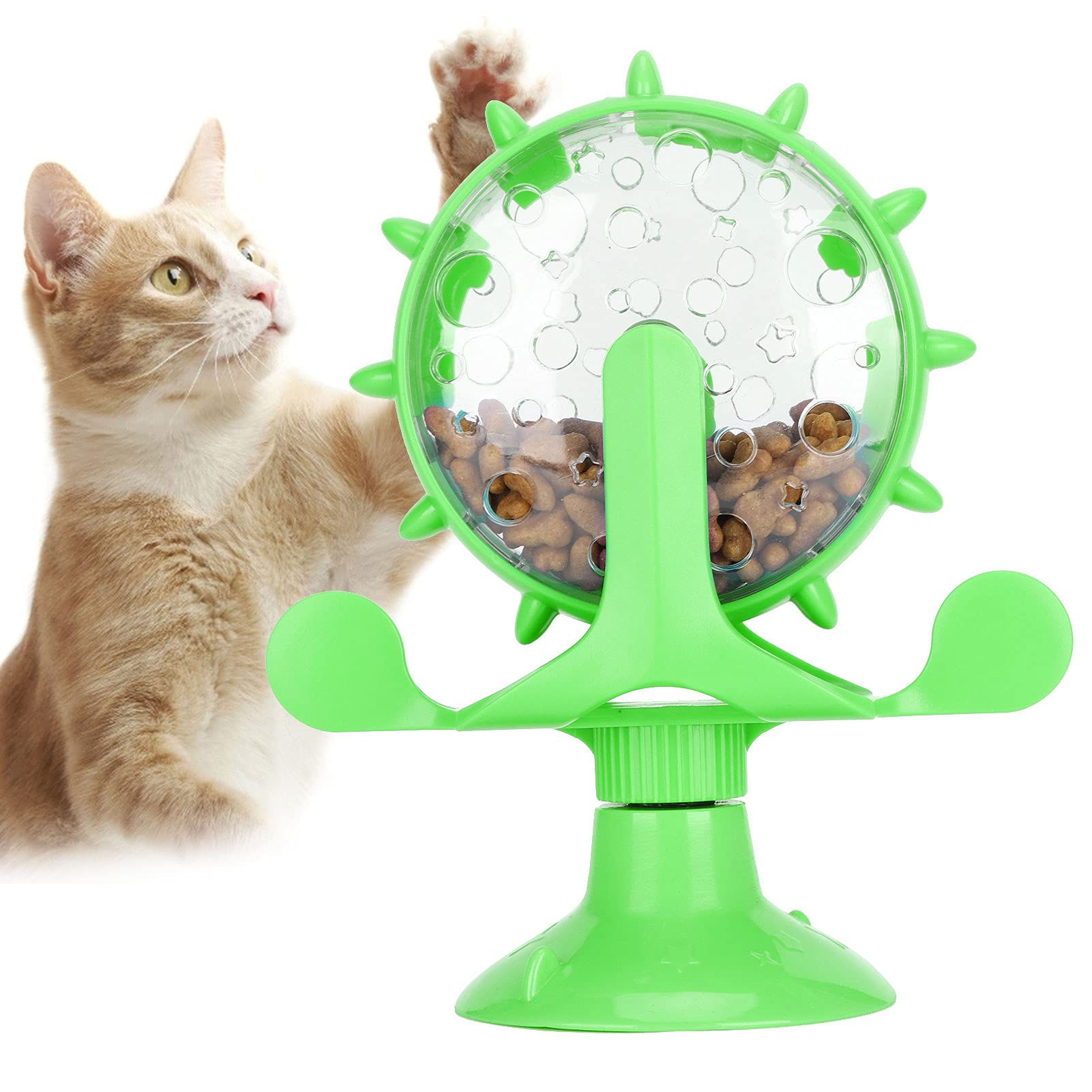 Pet Toy Rotation Cat Puzzle Toy Food Leakage Pet Cat Leaking Toy Interactive Cat
