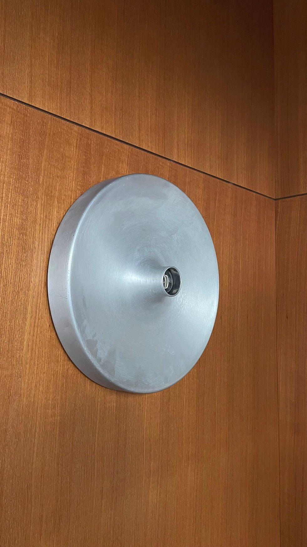 サムネイル： Charlotte Perriand Aluminium Wall Sconce for Les Arcs, 1970 #2