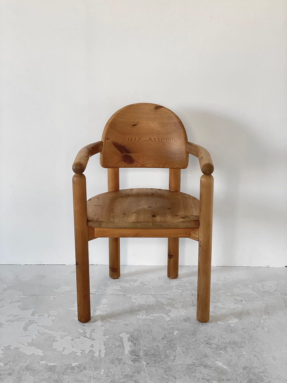 Thumbnail: Rainer Daumiller Solid Pine Armchair - Hirtshals Savvaerk, 1970