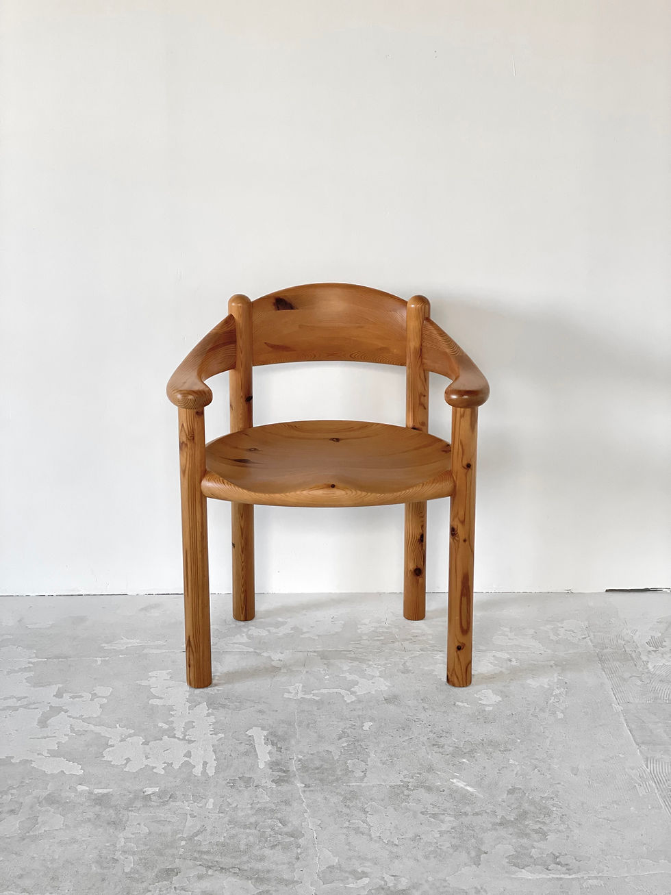 サムネイル： Rainer Daumiller Solid Pine Armchair - Hirtshals, 1970