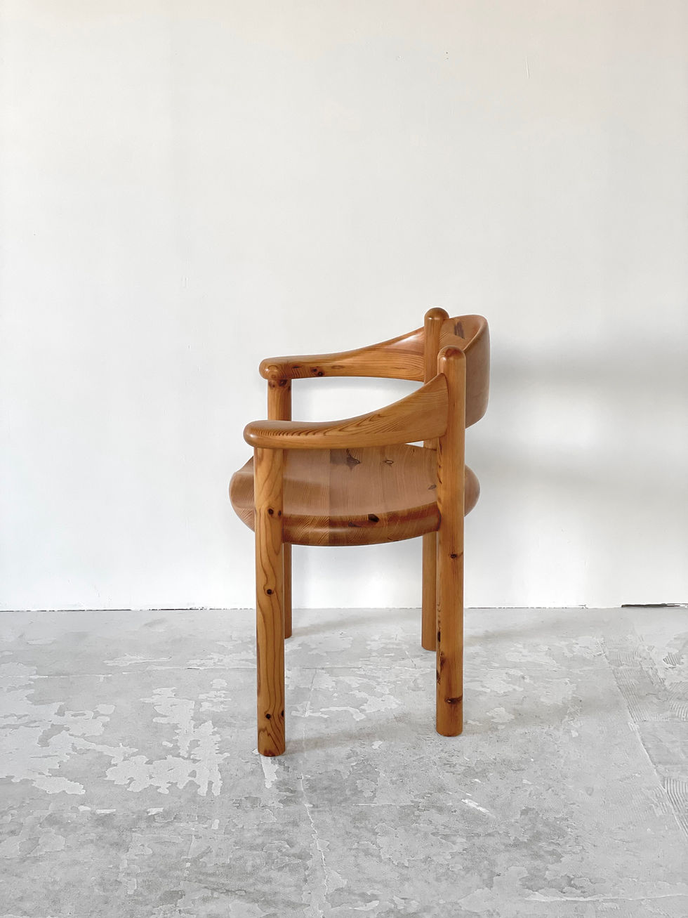 サムネイル： Rainer Daumiller Solid Pine Armchair - Hirtshals, 1970
