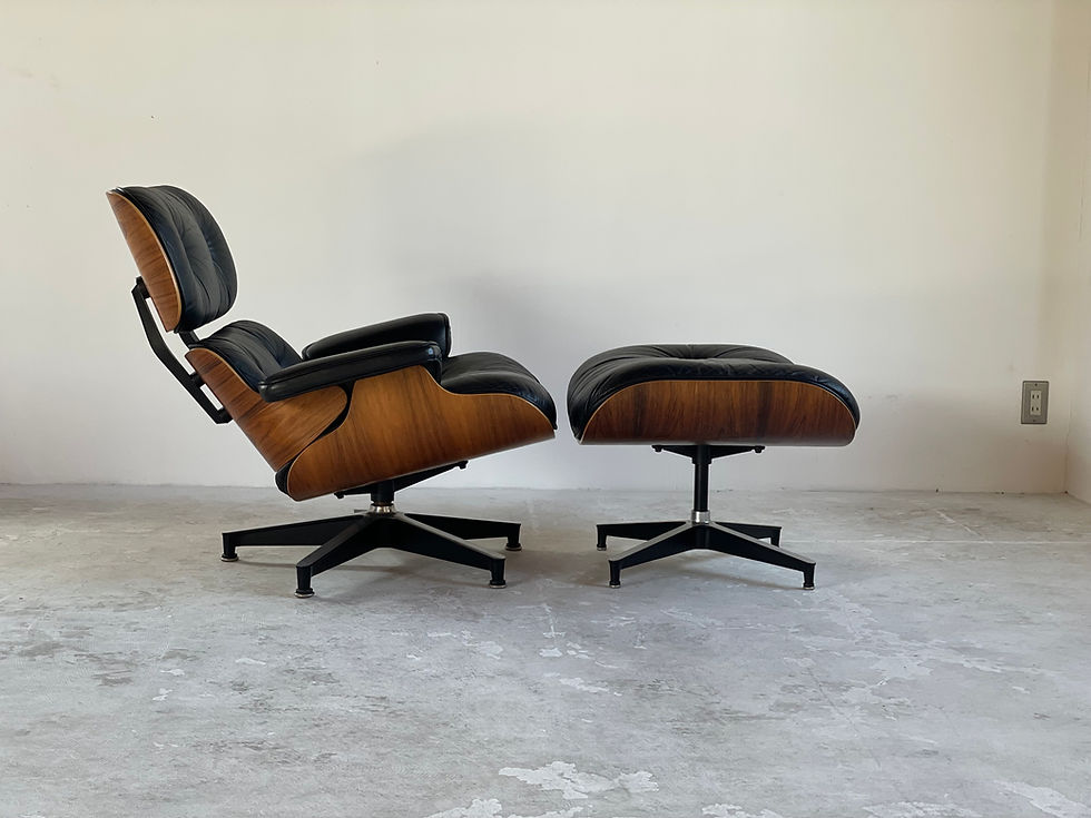 Thumbnail: Herman Miller - Eames Lounge Chair & Ottoman, 1991