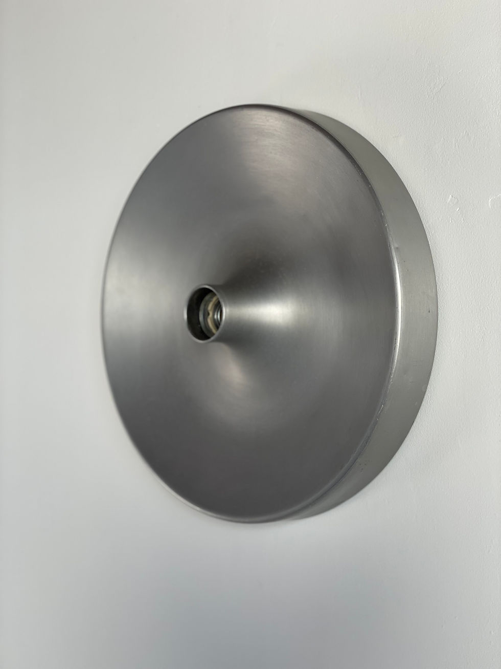サムネイル： Charlotte Perriand Aluminium Wall Sconce for Les Arcs, 1970 #1