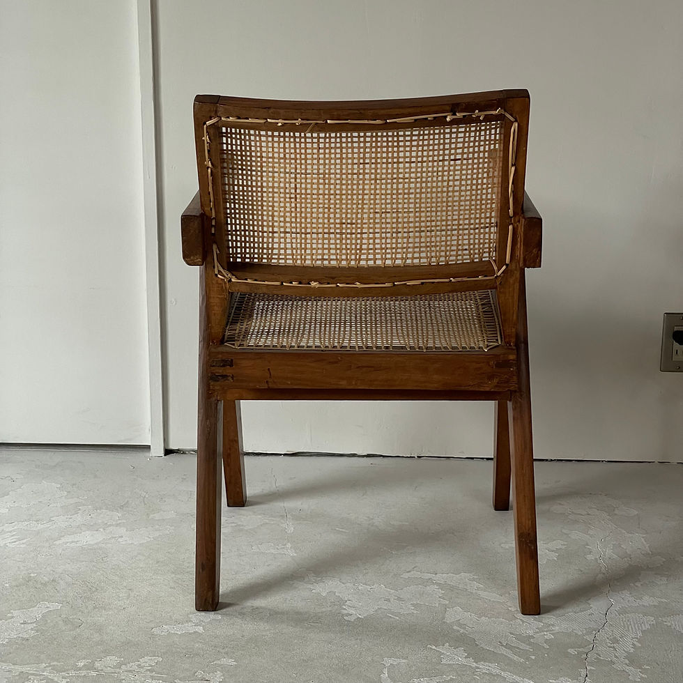 Pierre Jeanneret（ピエール・ジャンヌレ）｜Vintage Office Cane Chair | IN THE LIGHT