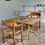Thumbnail: Bruno Mathsson - Square table with cleft legs