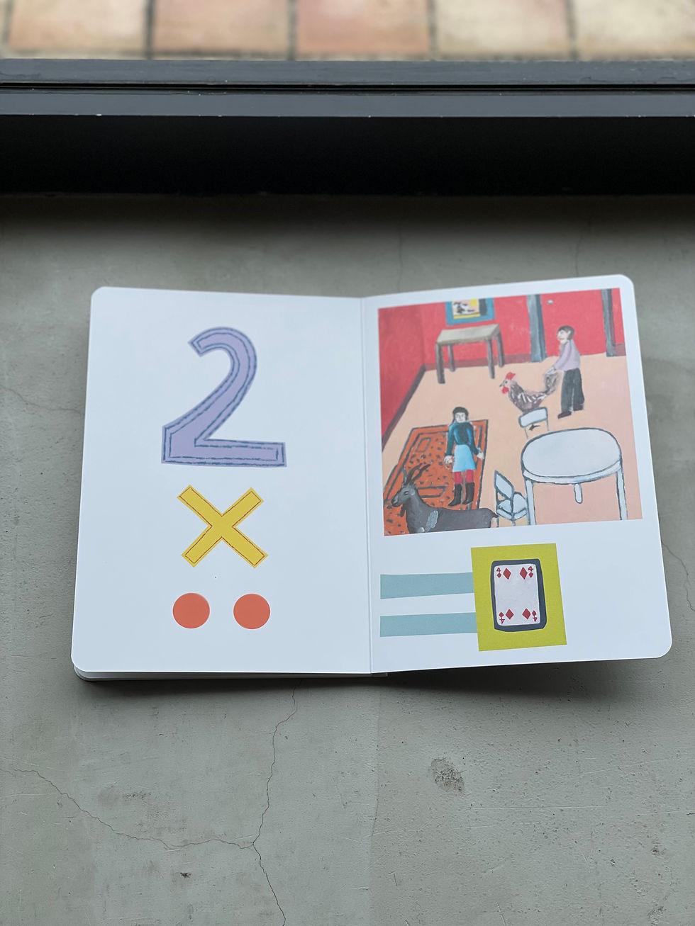 サムネイル： Nathalie Du Pasquier / How Many (cardboard book)