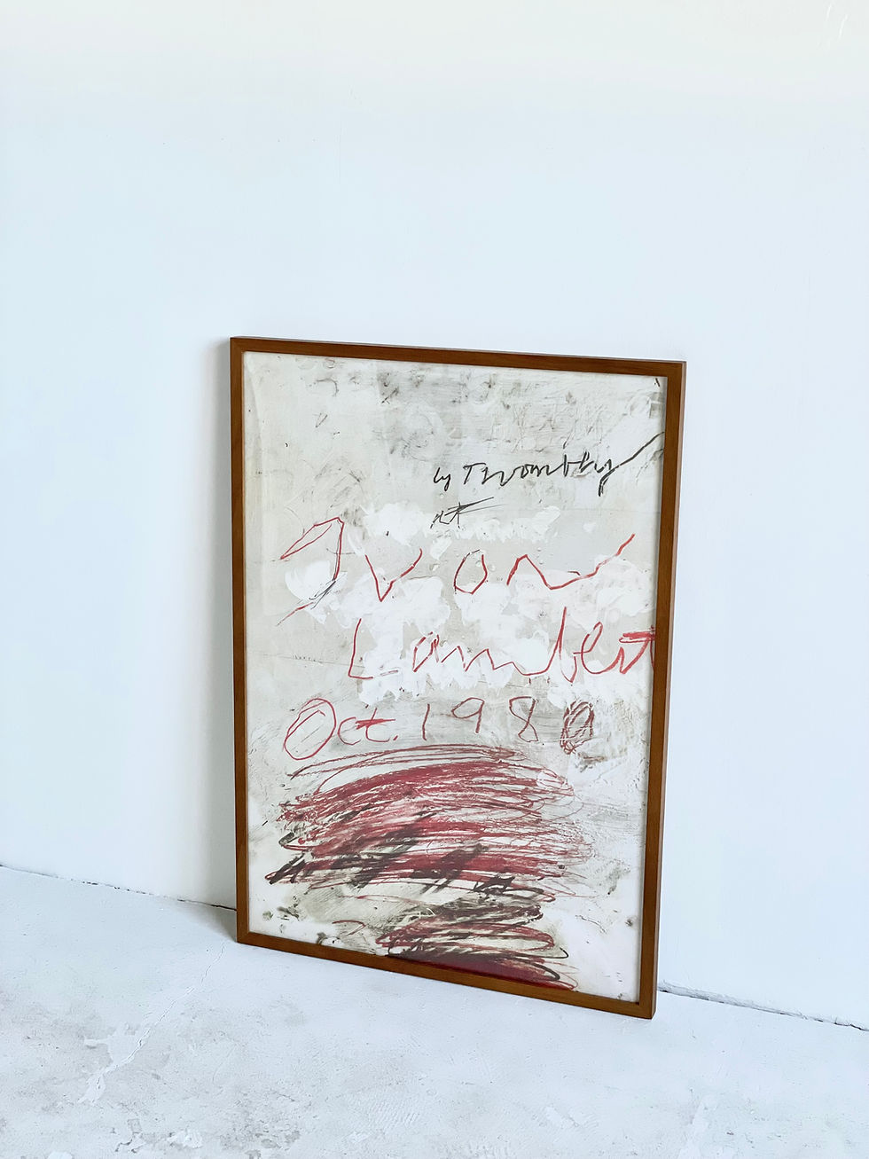 Thumbnail: Cy Twombly - Poster project (1980)