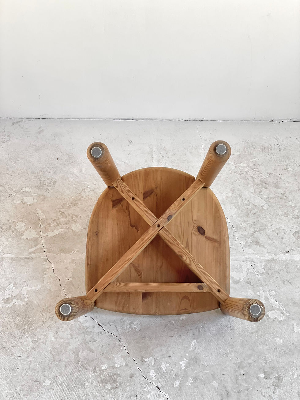 サムネイル： Rainer Daumiller Solid Pine Sidechair #3 - Hirtshals Savværk, 1970