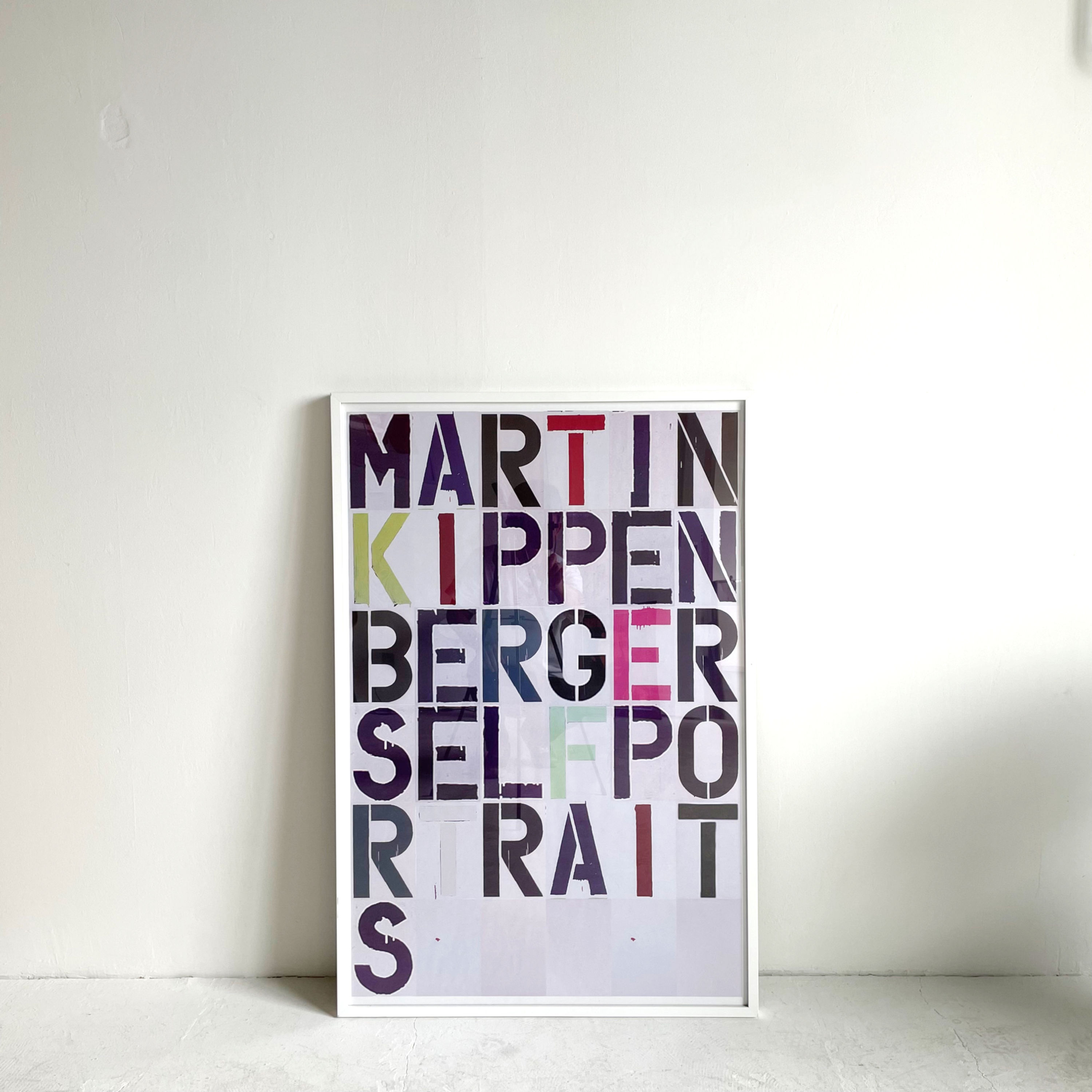 Christopher Wool ｜Martin Kippenberger Self Portraits, 2005 Framed Poster