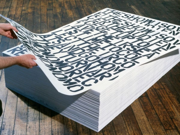 T*o様 Christopher Wool&Felix Gonzalez-Tor UNTITLED (THE SHOW IS OVER) - CHRISTOPHER WOOL, FELIX