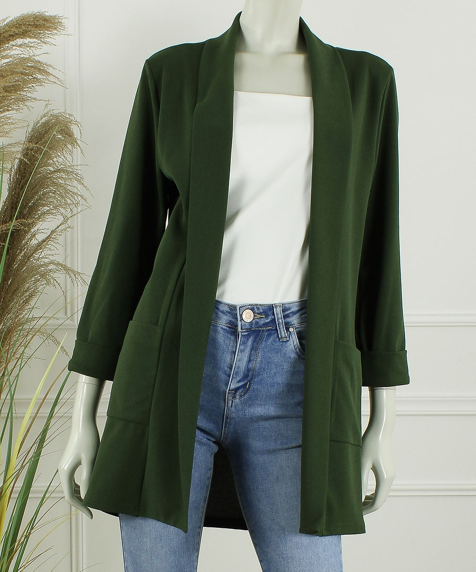 Thumbnail: Blazer Samantha - Army groen