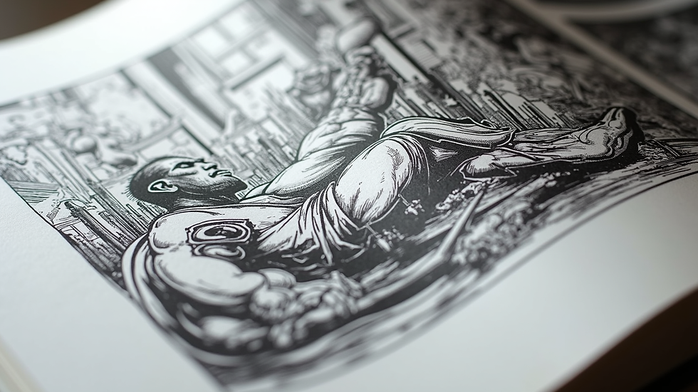 Exploring Matthew Clark's 'Ghost' Artistry: A Deep Dive into Comic Book Art Techniques