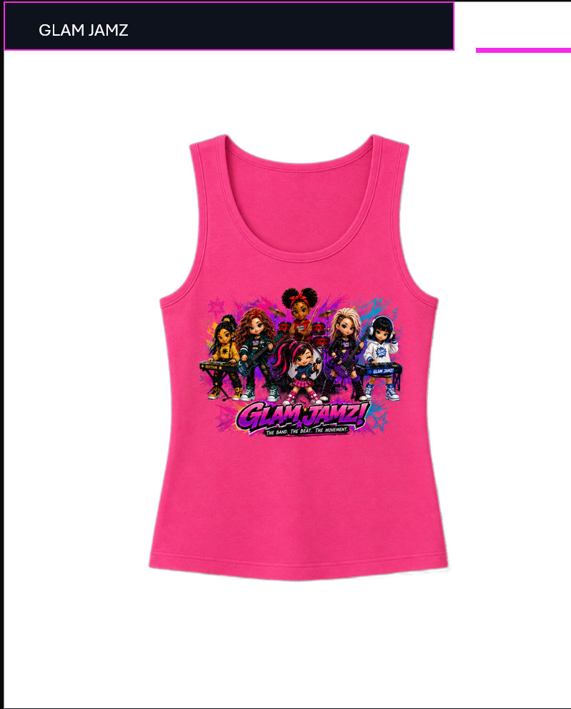 GLAM JAMZ TANK TOP