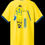 Thumbnail: Yellow En Vazhi Thani Vazhi CSK MS Dhoni Printed Tshirt 