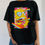Thumbnail: Black Bart Simpson Cotton Printed Tshirt