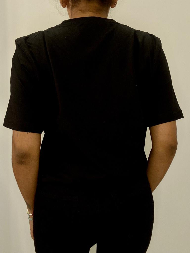 Thumbnail: Black Buddha Printed T-Shirt