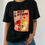 Thumbnail: Black Hot Stuff Cotton Printed Tshirt