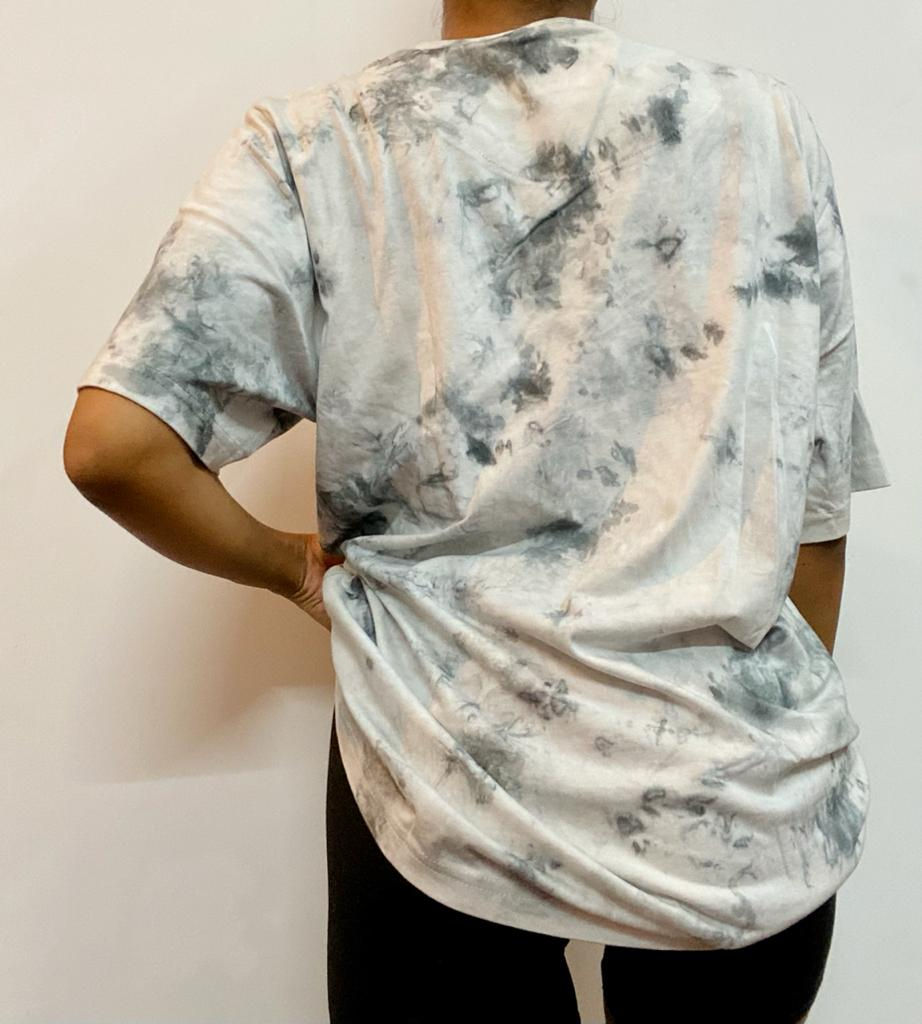 Thumbnail: Black Dots Tie Dye T-Shirt
