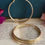 Thumbnail: Golden Triple Hoops Western Earrings 