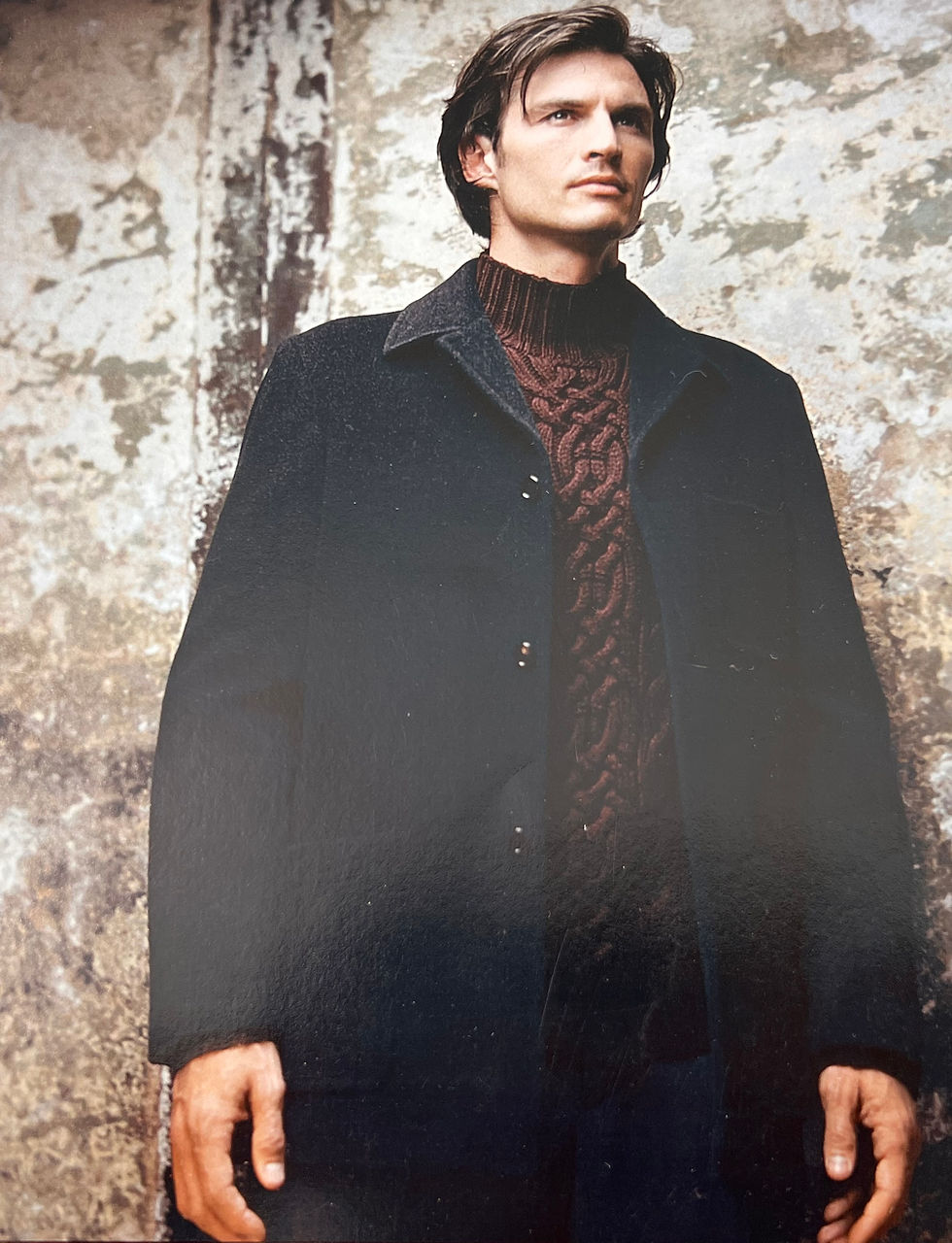 KLH for ALFANI sourced Italian Cashmere Coat, Alfani Woven Tuscany