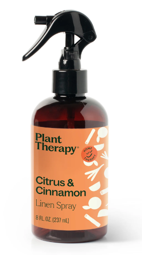Thumbnail: Citrus en kaneel linnen spray