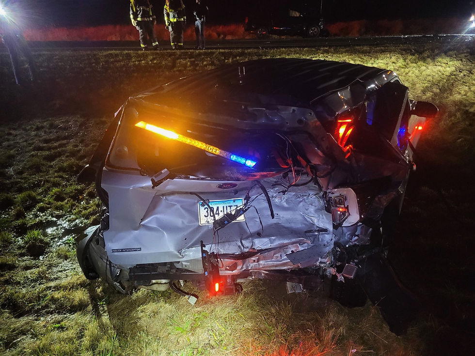 State Trooper Sustains Minor Injury Following Cruiser Strike on I-91 in Wallingford by Impaired Driver