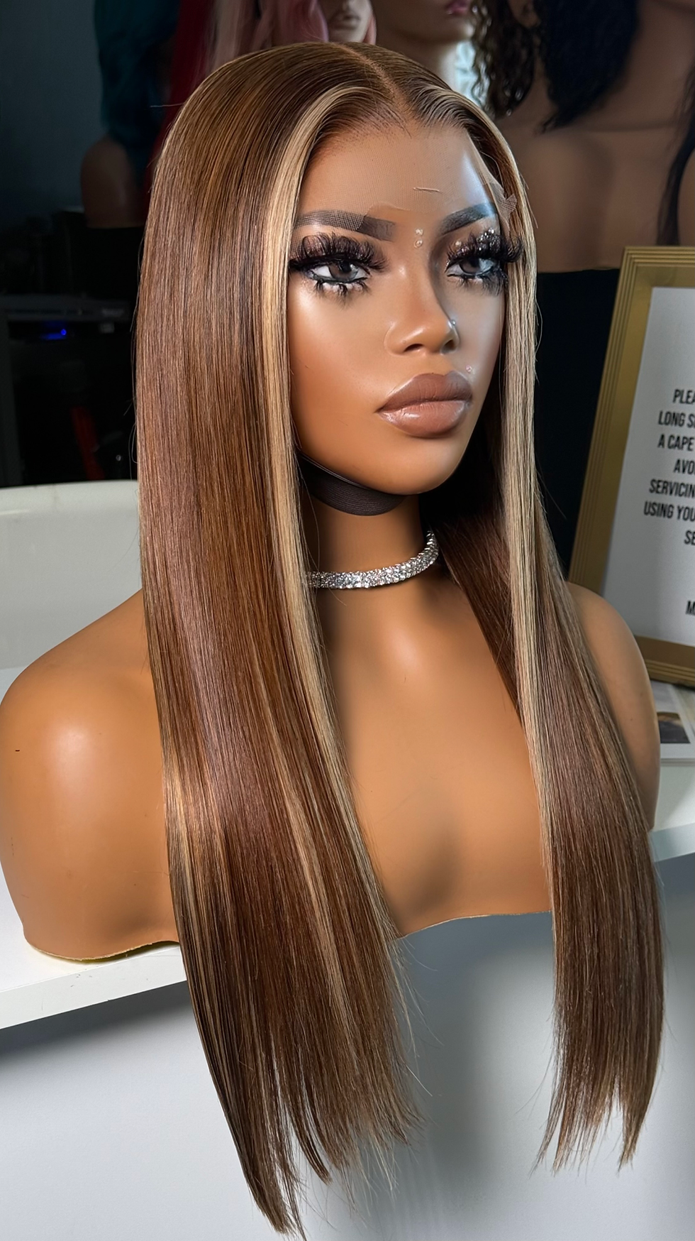 Thumbnail: 24”-26”- 13x4 wig w/ install-$450