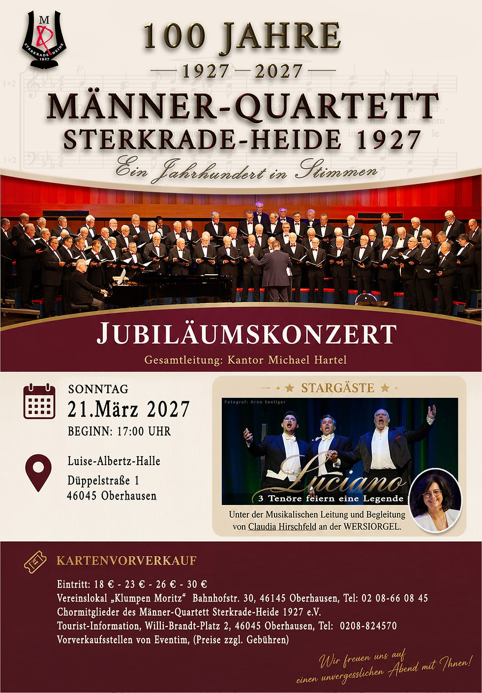 Jubiläumskonzert mit Starbesetzung