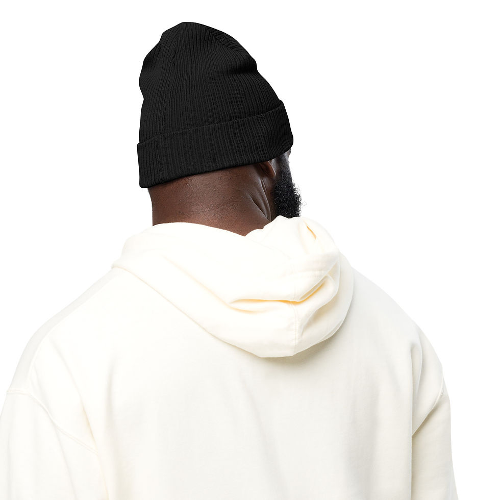 Thumbnail: Organic ribbed beanie