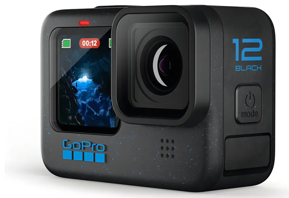 Miniatura: GOPRO HERO12 BLACK - CÂMERA DE AÇÃO À PROVA D'ÁGUA COM 5.3K60, 27MP, VÍDEO + FOT