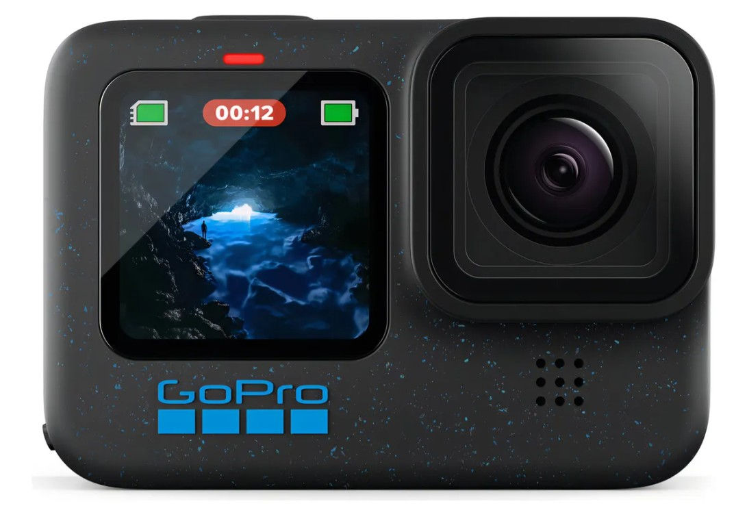 GOPRO HERO12 BLACK - CÂMERA DE AÇÃO À PROVA D'ÁGUA COM 5.3K60, 27MP, VÍDEO + FOT