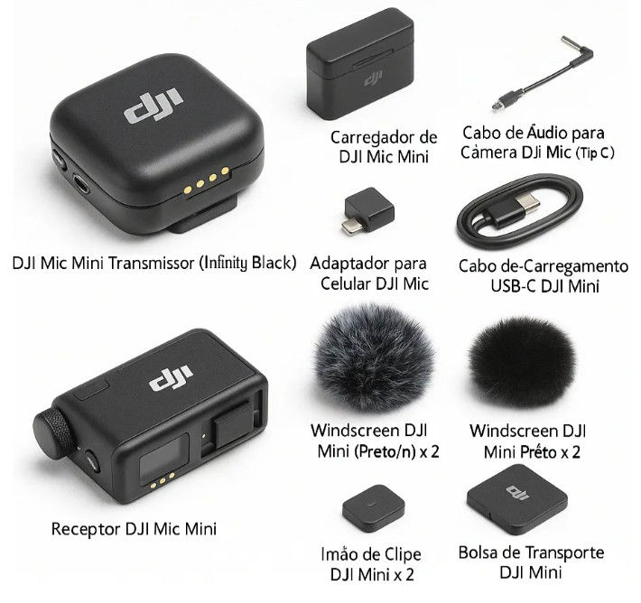 Miniatura: DJI MIC MINI /MICROFONE SEM FIO