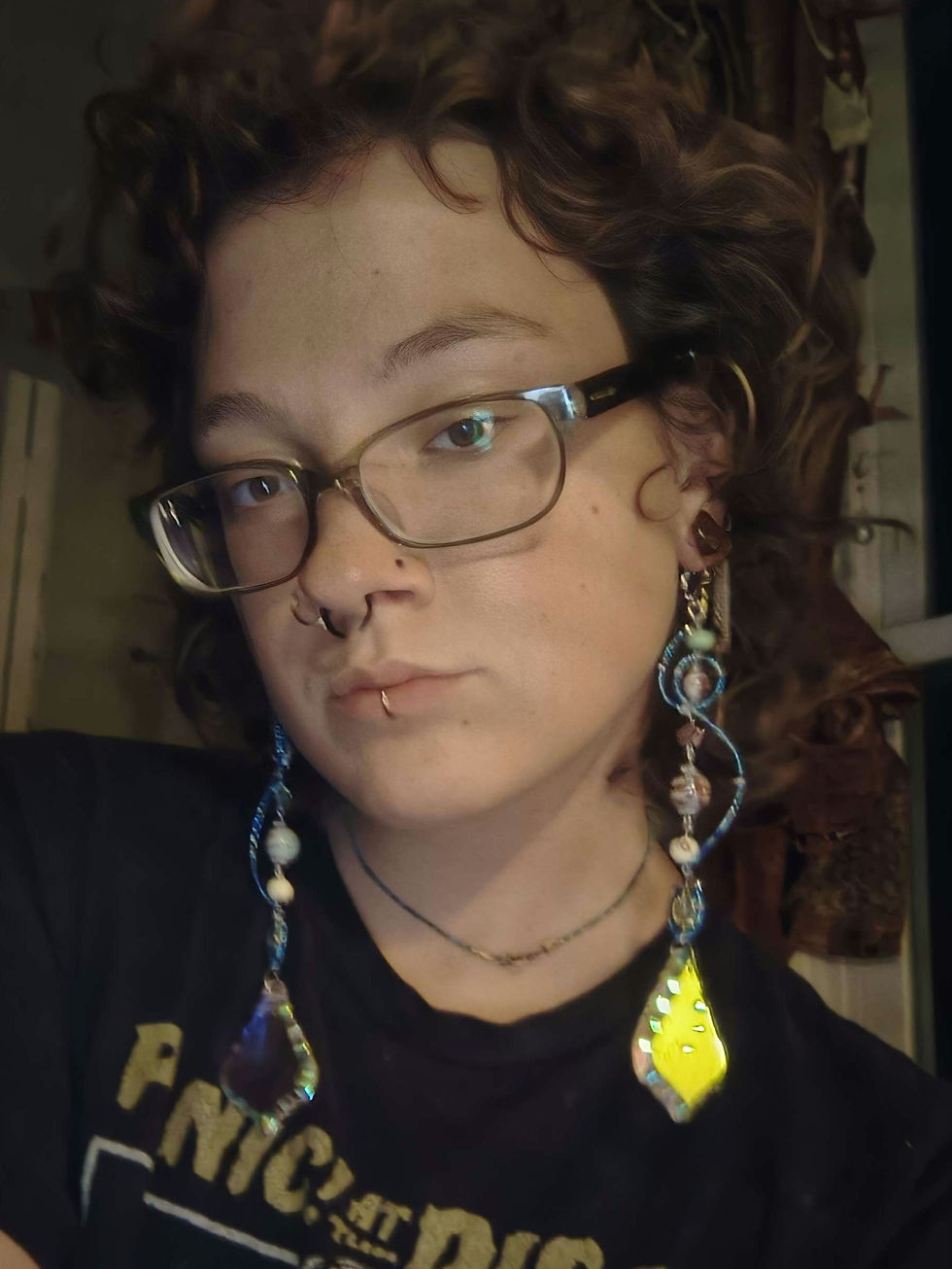 Thumbnail: lightbeam earrings