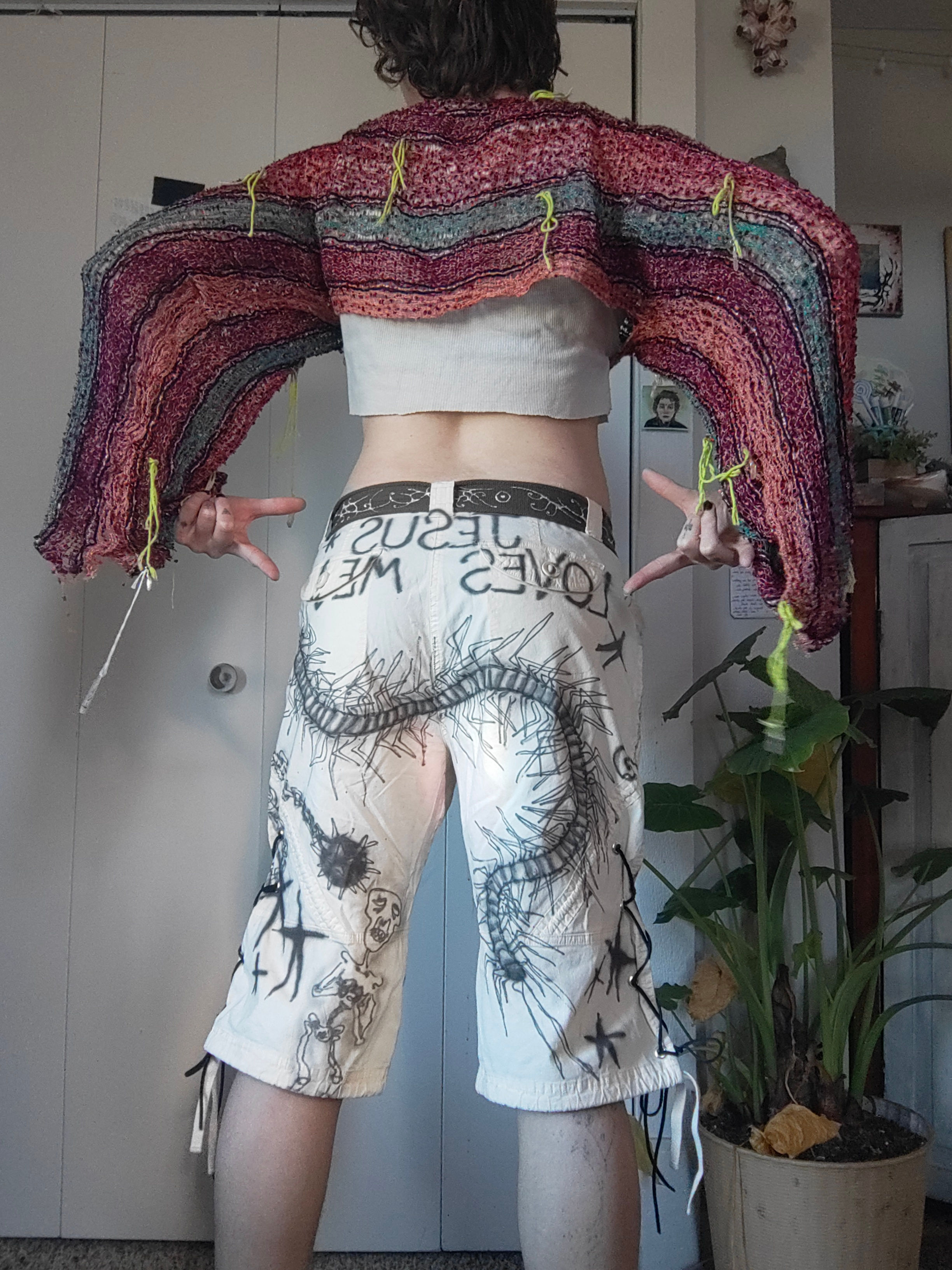 jesus loves me! custom capris