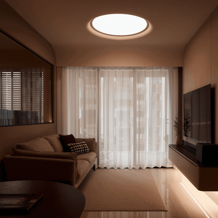 2-bedroom Condo Interior Design.gif