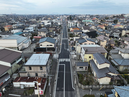 東建第８号長潟岡山線２号（中野山５丁目他地区）舗装修繕工事