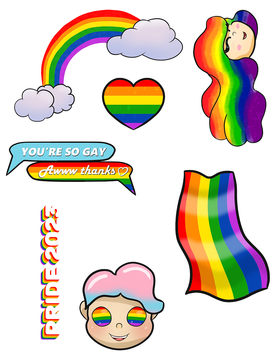 Pride Stickers