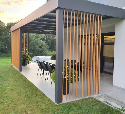Pergola jardin rétractable