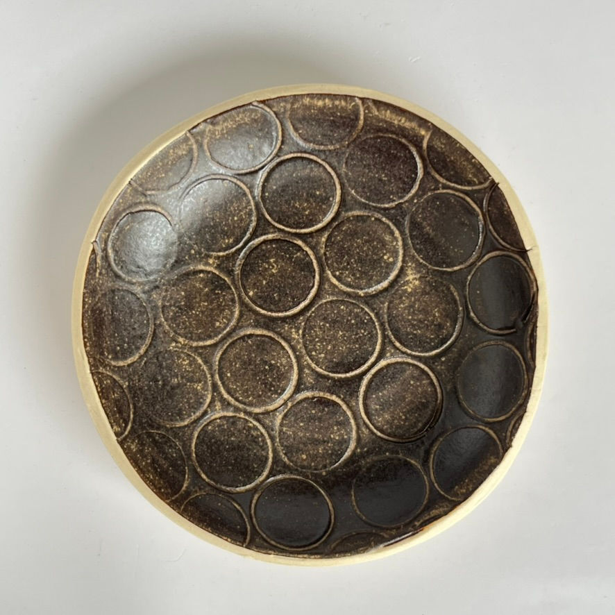 Thumbnail: Plate - Circle Textured - 6"