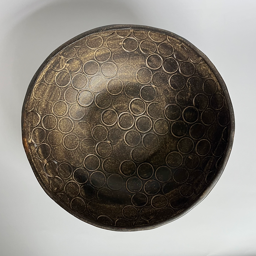 Thumbnail: Bowl - Circle Textured - 10"