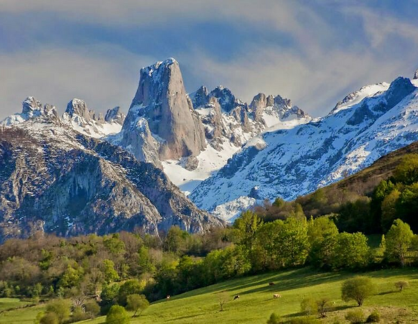 Picu Urriellu in the Picos de Europa, Asturias, Spain