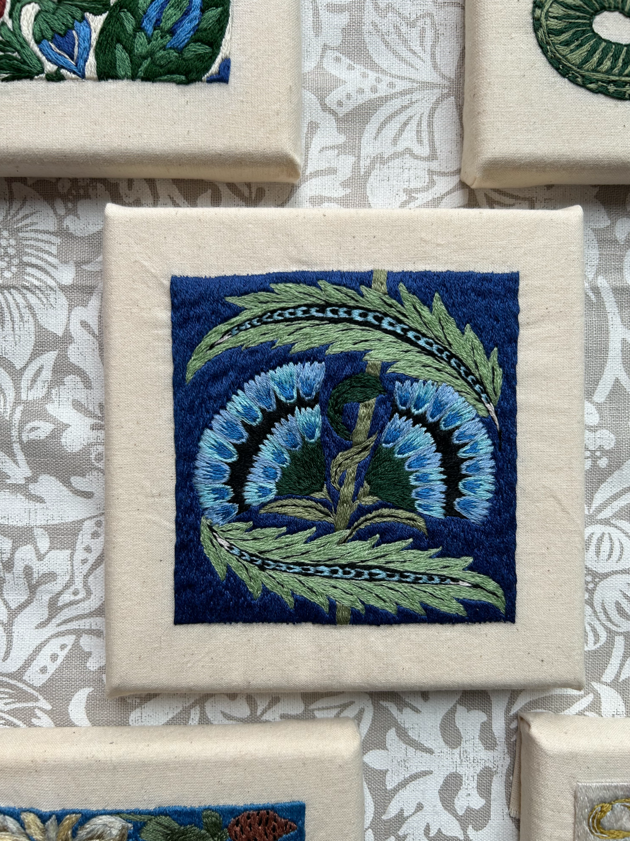 Persian - hand embroidered tile