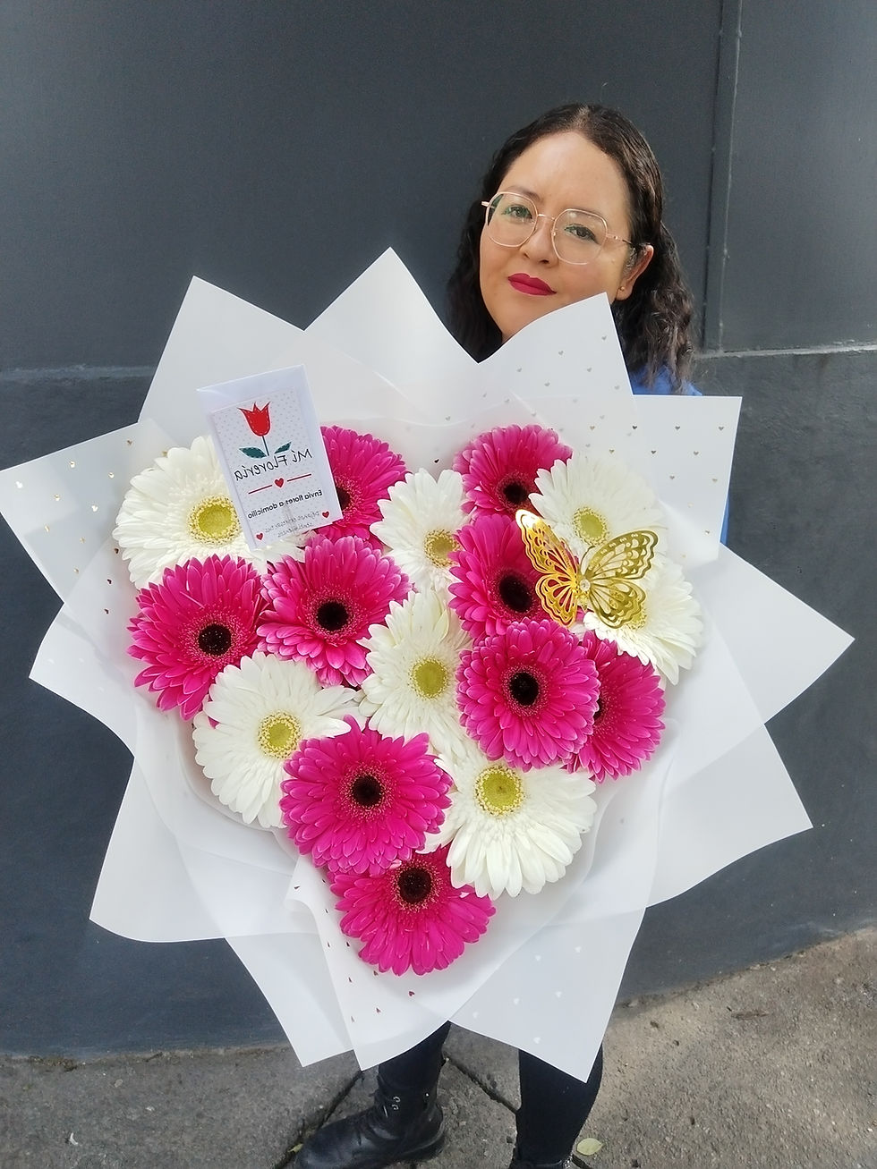 Miniatura: Corazón de Gerberas
