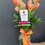Miniatura: Jarrón de 10 Tulipanes