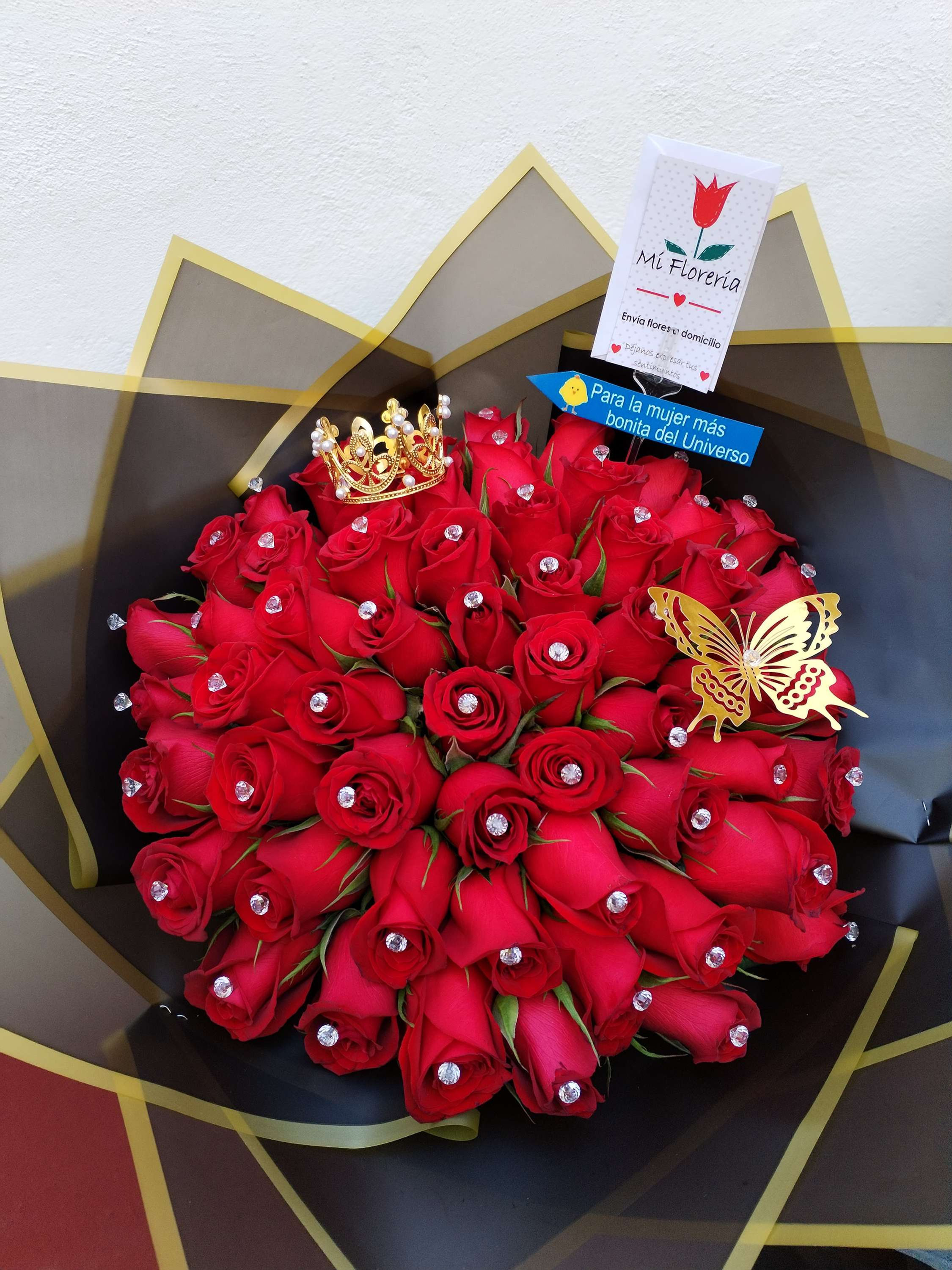 Ramo de 50 Rosas Rojas 