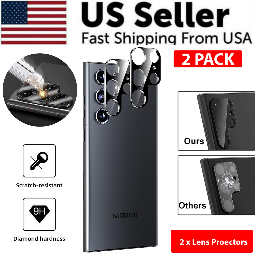 Miniatura: Tempered Glass Screen Protector Lens Hydrogel For Samsung S23 S22 Ultra Plus USA