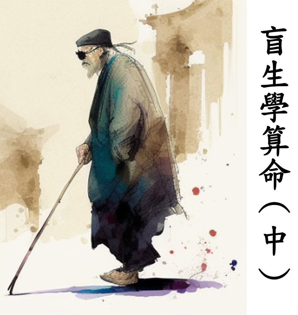 盲生學算命(中)