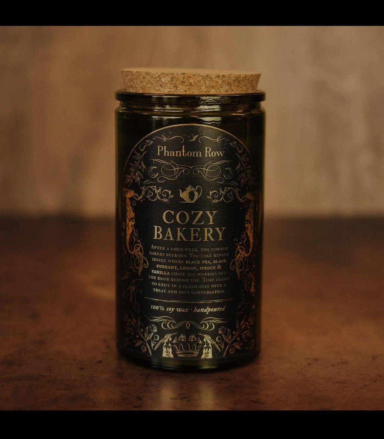 Phantom Row - Cozy Bakery Soy Wax Jar Candle 15 oz