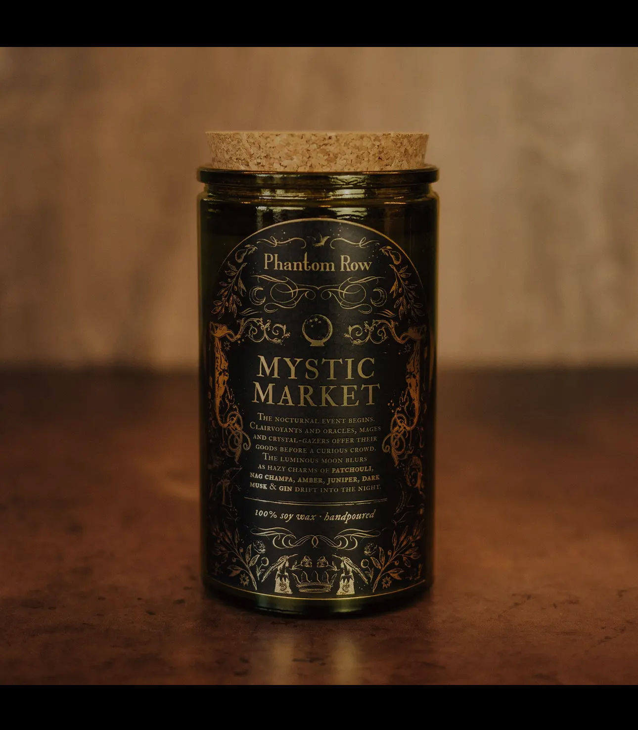 Phantom Row - Mystic Market Soy Wax Jar Candle 15 oz